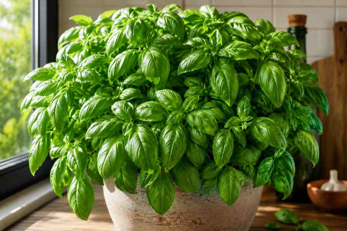 pianta di basilico
