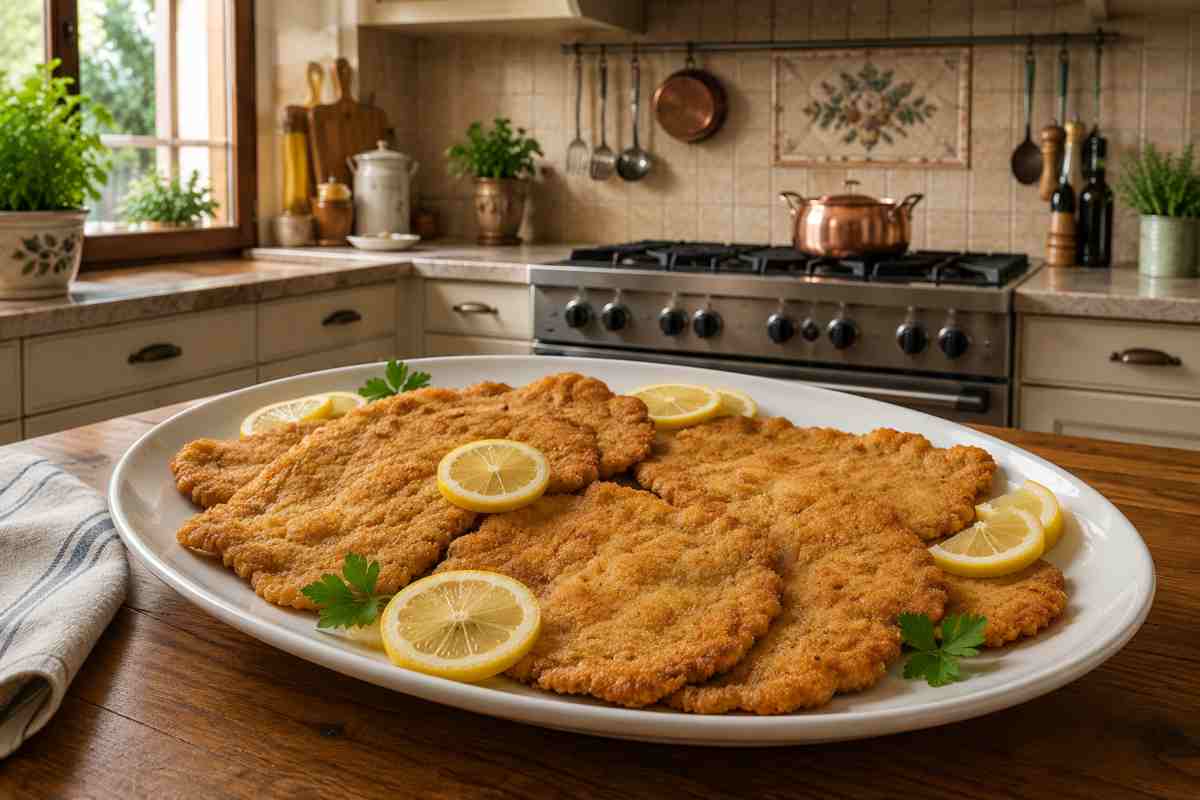 Cotoletta alla palermitana: la ricetta siciliana senza uova con una panatura irresistibile