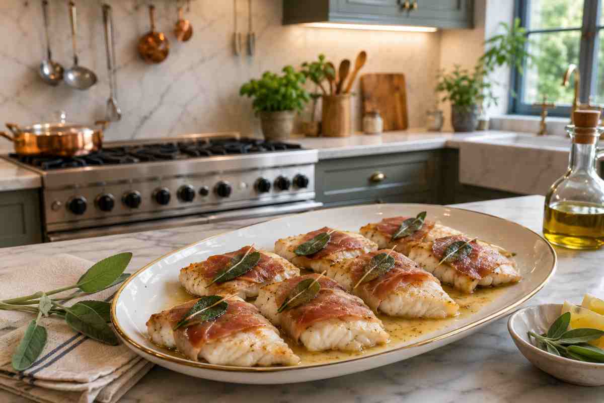 Saltimbocca di orata: la variante estiva pronta in pochi minuti che conquista tutti