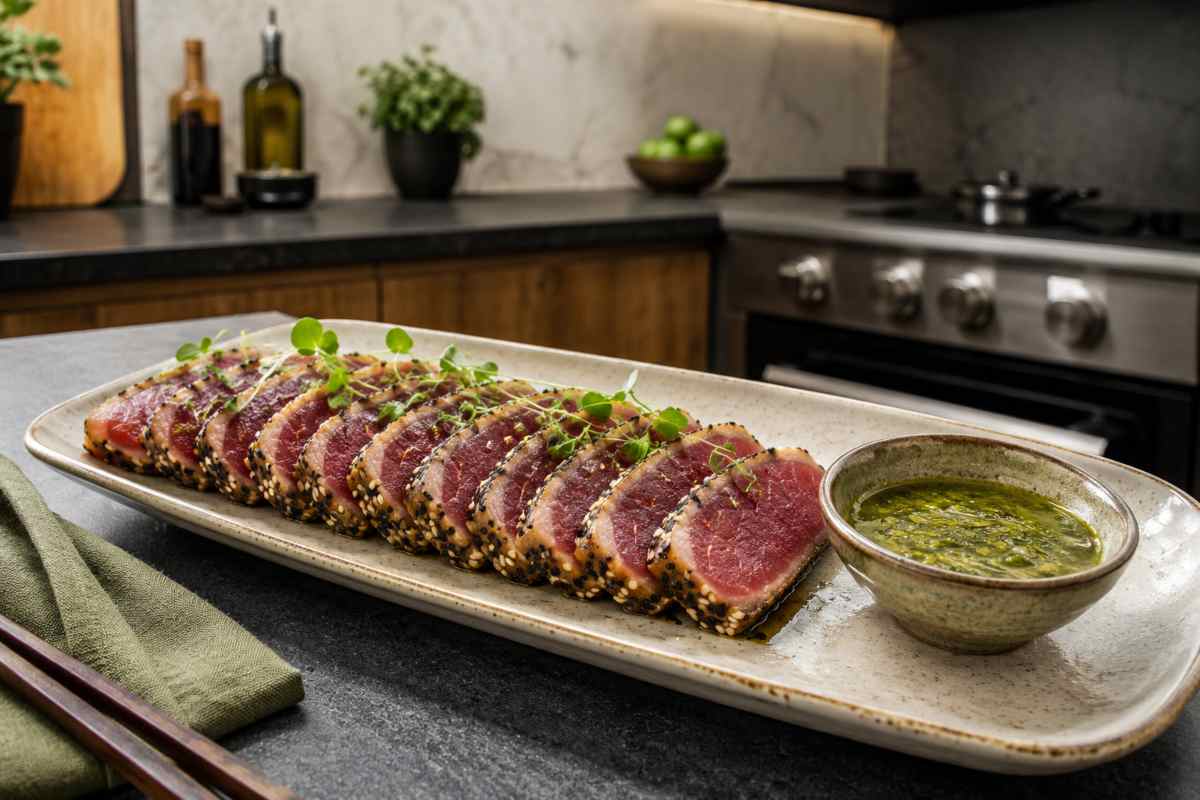 tataki di tonno